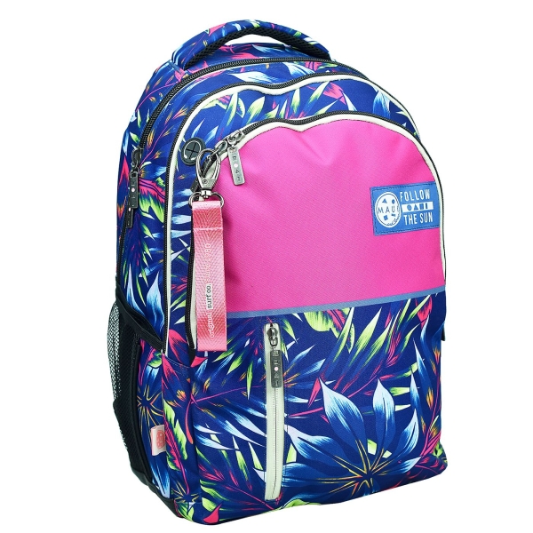 Σακίδιο Οβαλ  Maui Ferns 48x30x28cm Gim 339-03031 - 1 τμχ