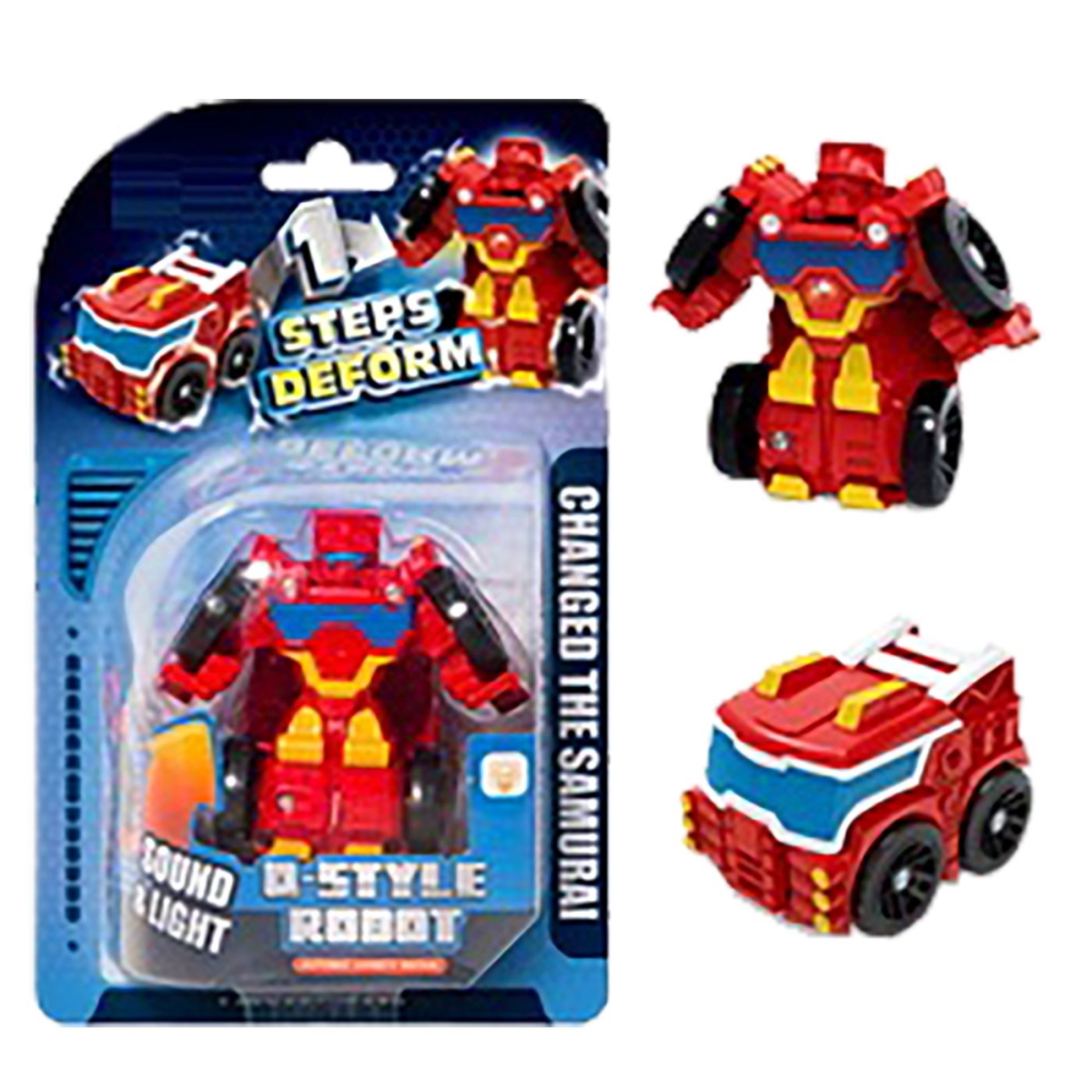 Ήρωας Style Robot-Όχημα με φως & ήχο σε Καρτέλα 21x13x5cm ToyMarkt 913161 - 1 τμχ - Image 2
