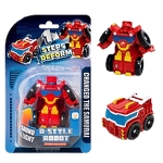 Ήρωας Style Robot-Όχημα με φως & ήχο σε Καρτέλα 21x13x5cm ToyMarkt 913161 - 1 τμχ - Image 2