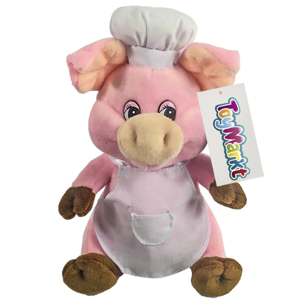 Γουρουνάκι σεφ 17cm ToyMarkt 99423 - 1 τμχ