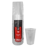 Ποτήρια Πλαστικά Διάφανα πακ=50τεμ 250ml Lariplast - 1 τμχ