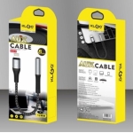 Αντάπτορας AUX Lightning Σε Jack 3.5mm 12cm Klgo AUX-5