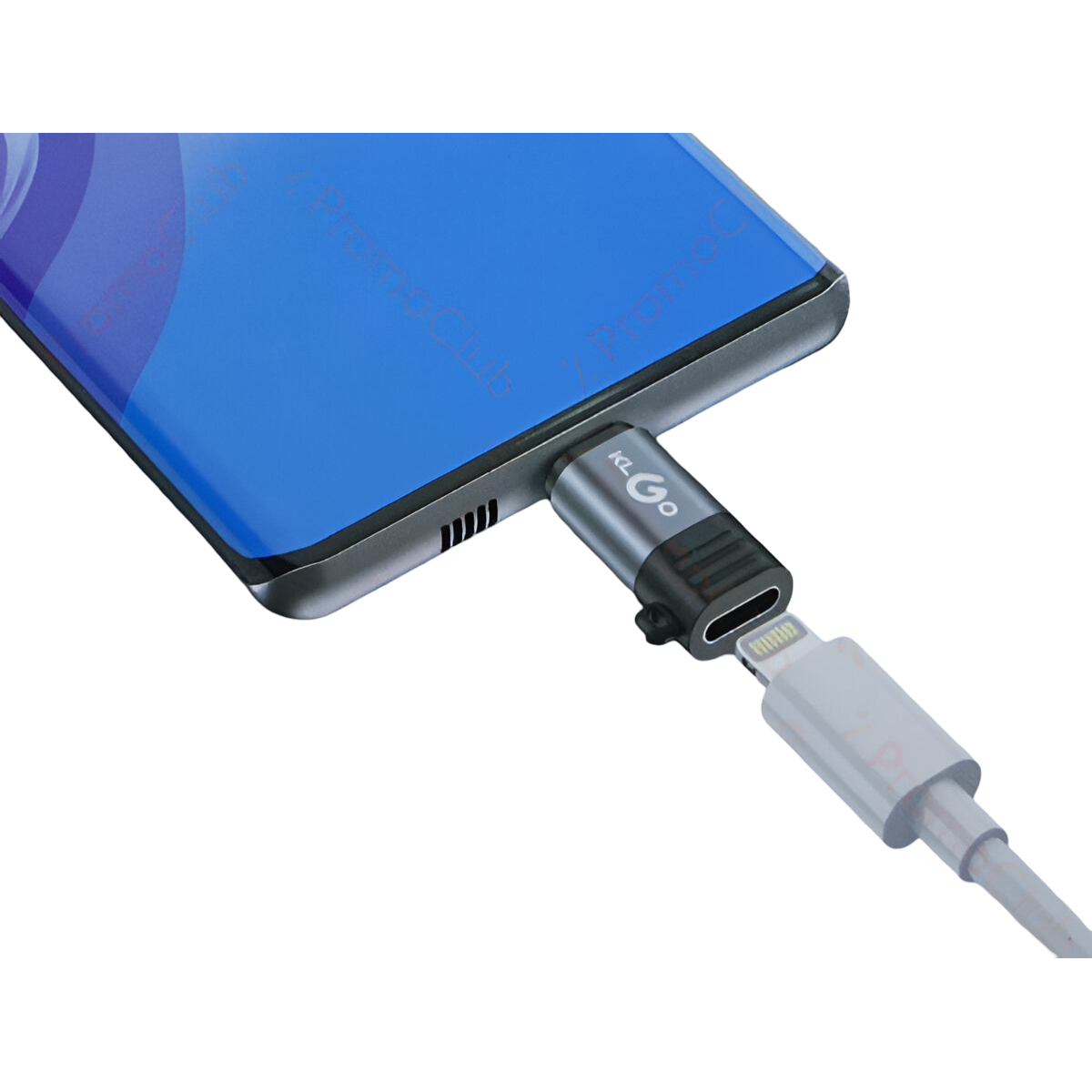 Αντάπτορας Lightning Σε Type-C OTG Klgo HB-7 - Image 2