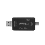 Αντάπτορας USB/Micro USB/Type C Αρσενικά σε USB/SD/TF Θηλυκά OTG Card Reader TREQA USB-6