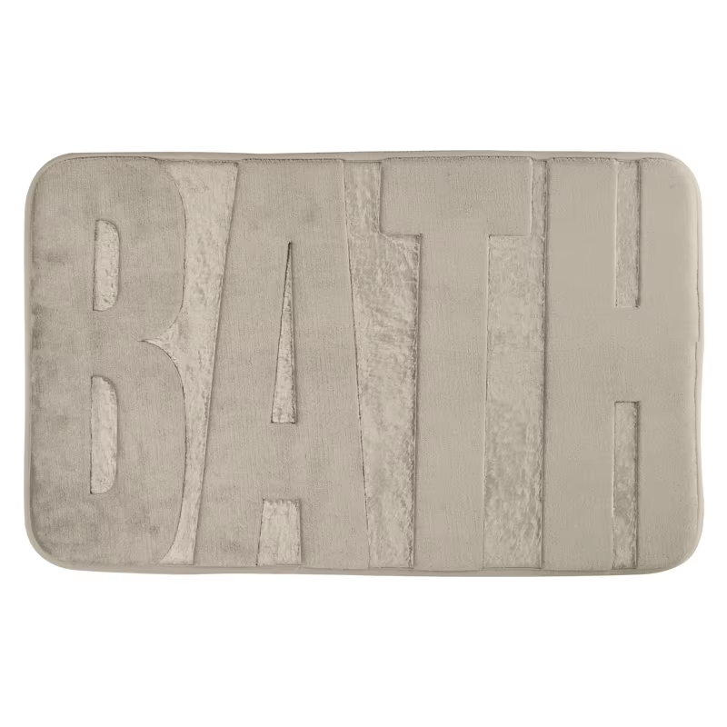 Αντιολισθητικό Πατάκι Μπάνιου Bath 45X75Cm 34231-250 - Μπεζ