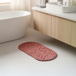 Αντιολισθητικό Πατάκι Μπάνιου Οβάλ 69x35εκ.