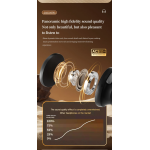 Ασύρματα Ακουστικά ANC Bluetooth 5.4 Με Ακύρωση Θορύβου BASS-100 - Image 3