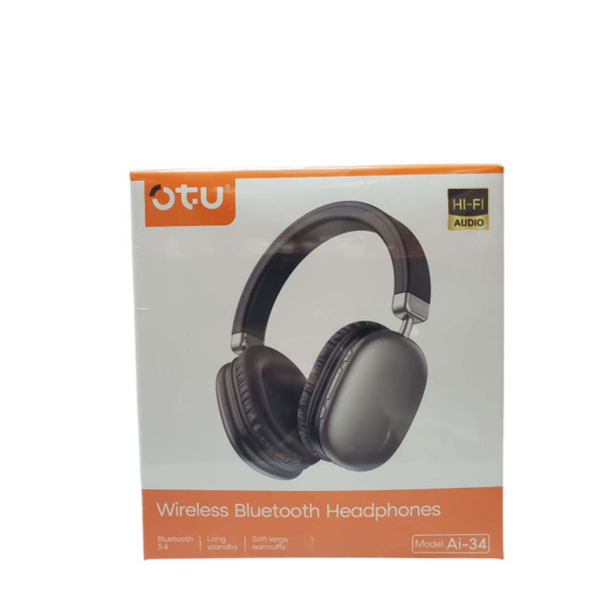 Ασύρματα Ακουστικά Bluetooth Κεφαλής Με AI Audio & Hi-Fi Ήχο OTU Ai-34 - Image 2