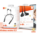 Ασύρματα Ακουστικά Bluetooth Λαιμού MX-WL79 Μαύρο - Image 2