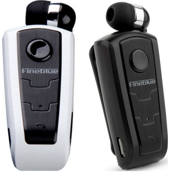 Ασύρματο Ακουστικό Bluetooth Clip-On Με Δόνηση Κλήσης Και Ταχεία Φόρτιση Fineblue F910 Pro
