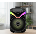 Ασύρματο Ηχείο Bluetooth με Φωτισμό LED RGB CS-2103 Μαύρο - Image 2