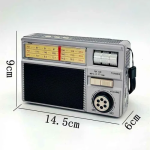 Ασύρματο Ηλιακό Ραδιόφωνο Bluetooth USB MK-391S Γκρι - Image 2