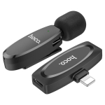 Ασύρματο Μικρόφωνο με Lightning 2τμχ - Wireless Digital Microphone Hoco L15 - Μαύρο - Image 2
