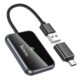 Ασύρματος Αντάπτορας CarPlay – USB-A / USB-C Hoco HU1 Μαύρο