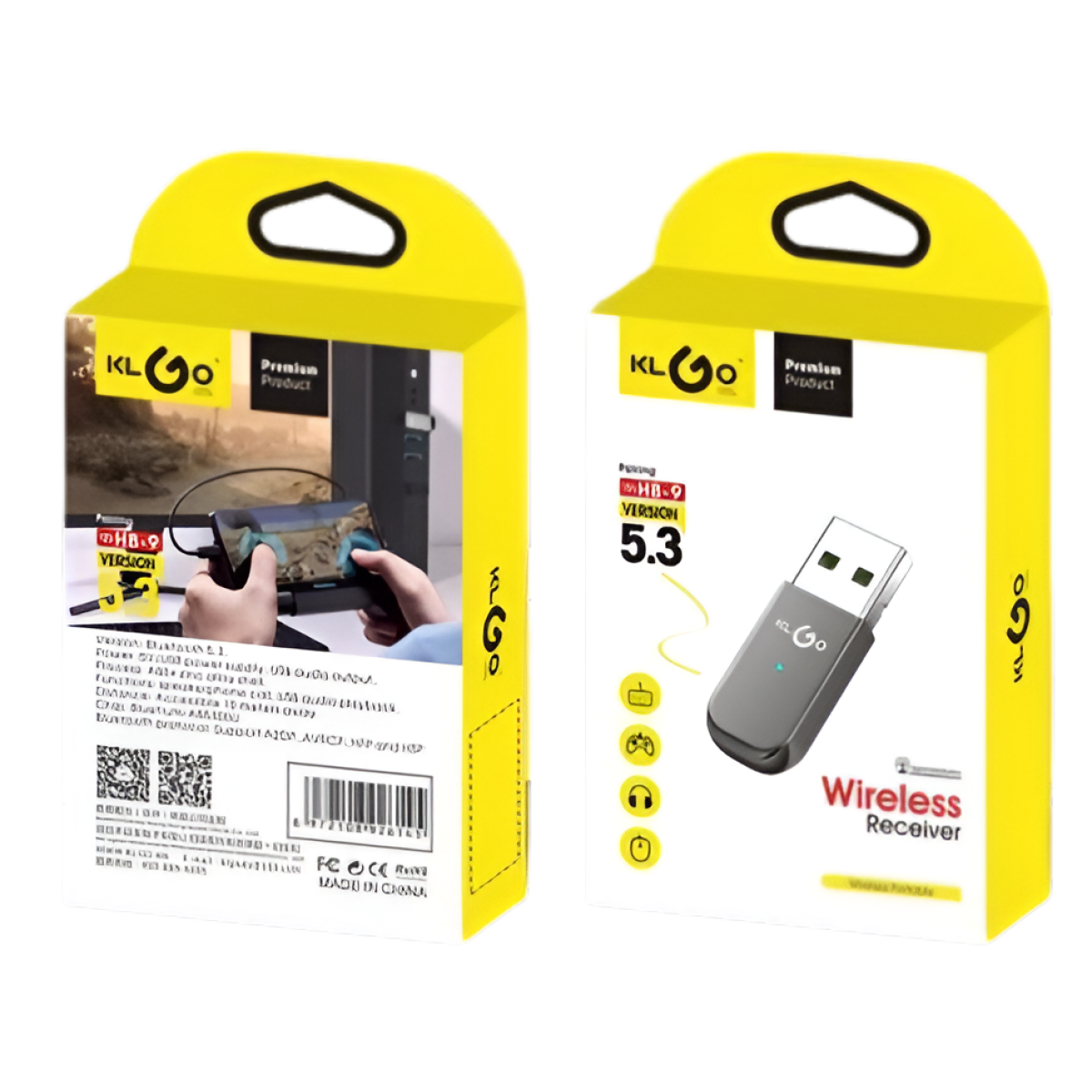 Ασύρματος Δέκτης Ήχου USB Bluetooth V5.3 Klgo ΗΒ-9
