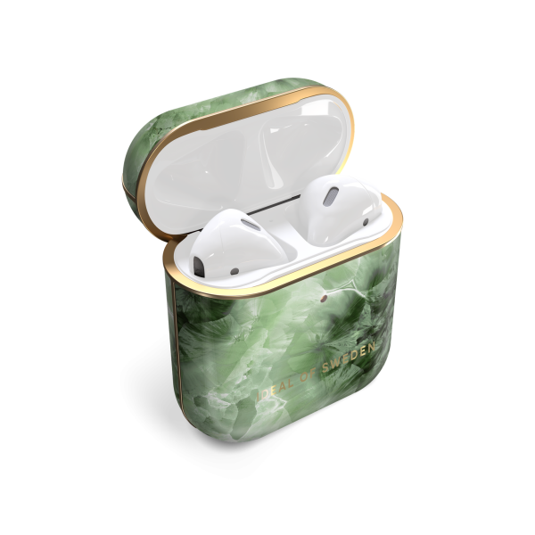 IDEAL OF SWEDEN Θήκη Printed για Apple AirPods Gen 1 & 2 Crystal Green Sky IDFAPC-230