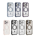 Διαφανής Θήκη MagSafe Με Camera Kickstand για iPhone 15 Pro