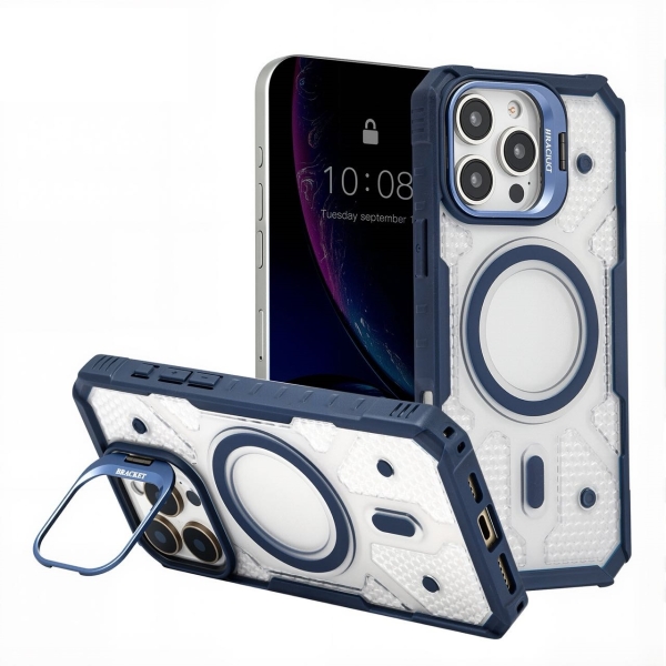 Διαφανής Θήκη MagSafe Με Camera Kickstand για iPhone 17