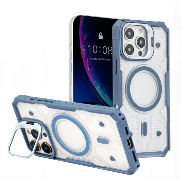 Διαφανής Θήκη MagSafe Με Camera Kickstand για iPhone 17