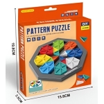 Εκπαιδευτικό Παιχνίδι Σχημάτων Pattern Puzzle DIY B197
