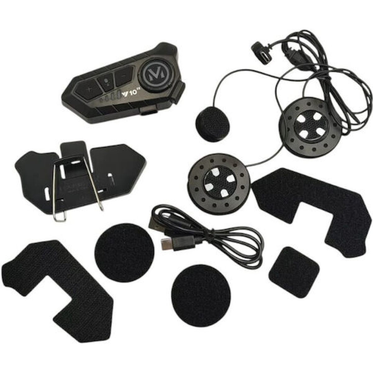 Ενδοεπικοινωνία Κράνους Bluetooth Με Μικρόφωνο & Γρήγορη Φόρτιση Y10 - Image 4