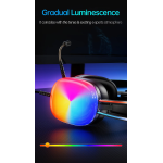Ενσύρματα Gaming Ακουστικά 7.1 Surround με Μικρόφωνο 360° & RGB Φωτισμό Awei GM-11 Pro - Image 4