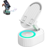 Επαγωγικό Ηχείο Bluetooth 3 Σε 1 Με Βάση Στήριξης, Power Bank & Περιστροφή 360° ZJ-016