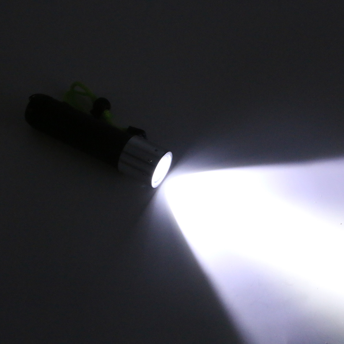 Επαναφορτιζόμενος Φακός Κατάδυσης LED 180 Lumens Μαύρος - Image 5
