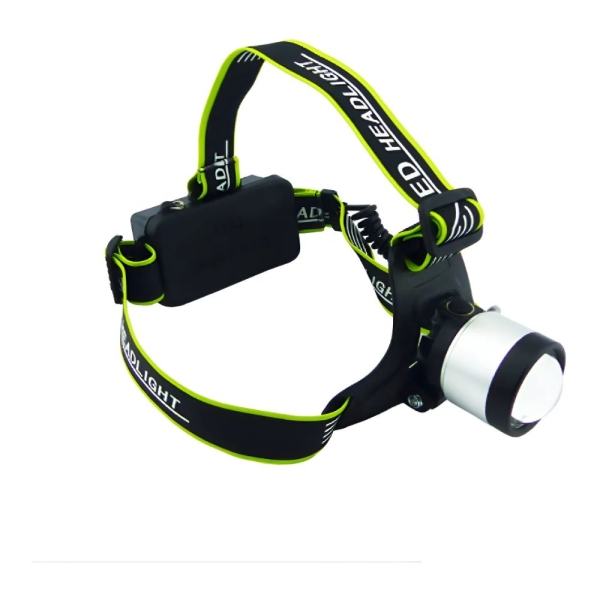 Επαναφορτιζόμενος Φακός Κεφαλής COB LED με Zoom & USB-C, JY-901