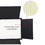 Επαγγελματικό Φωτιστικό Φωτογράφισης LED Light 3200-6500K 55W με Φωτεινότητα 13000lm E900 - Image 3