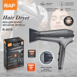 Επαγγελματικό Πιστολάκι Μαλλιών 2200W RAF R.4015 Μαύρο - Image 4
