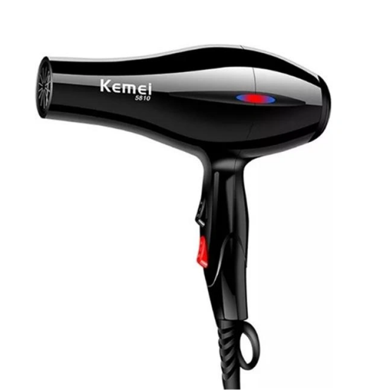 Επαγγελματικό Πιστολάκι Μαλλιών 3000W Kemei KM-5810 Μαύρο