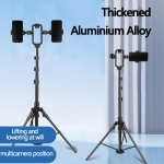 Επαγγελματικό Τρίποδο Κινητού 190cm με Αυτόματο Άνοιγμα N01 - Μαύρο - Image 4