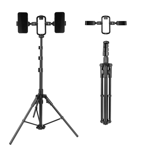 Επαγγελματικό Τρίποδο Κινητού 190cm με Αυτόματο Άνοιγμα N01 - Μαύρο