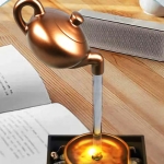 Επιτραπέζιο Διακοσμητικό Συντριβάνι Feng Shui με Τρεχούμενο Νερό & LED Φωτισμό