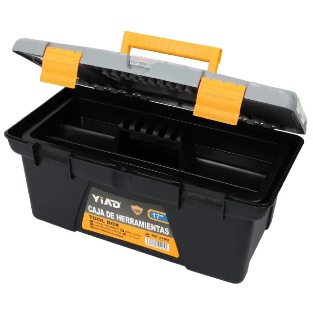 Εργαλειοθήκη Χειρός Πλαστική 17'' YIAD 51164