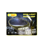 Φακός Κεφαλής LED XPG + COB Με Αισθητήρα Κίνησης Andowl Q-TD160 Μαύρο