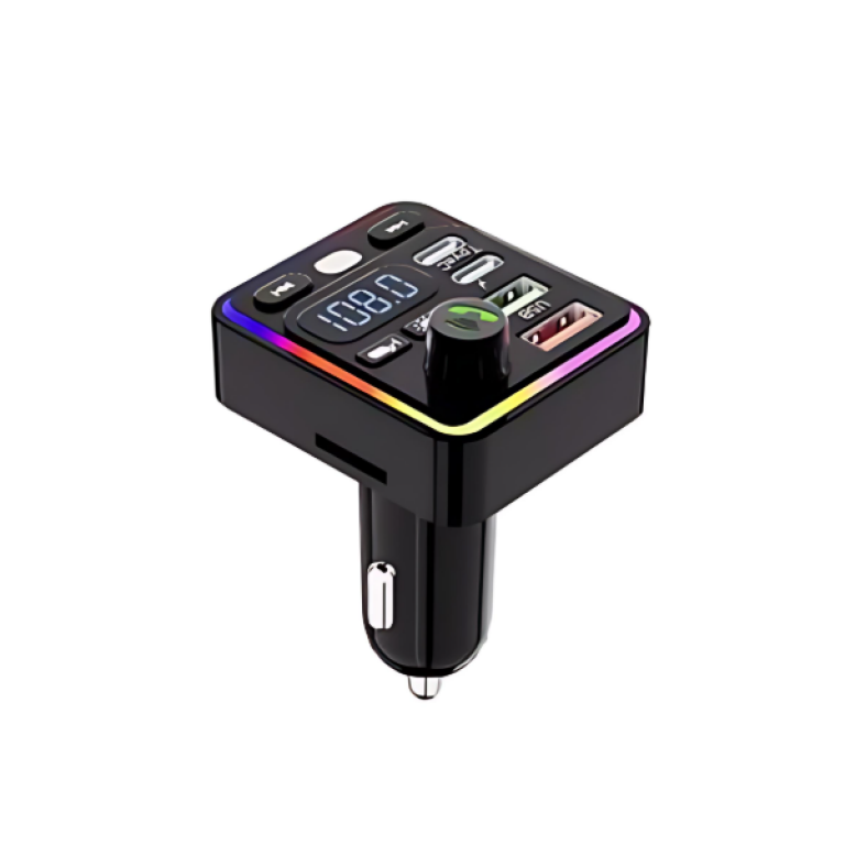 FM Transmitter και Φορτιστής Αυτοκινήτου με Bluetooth M32 - Μαύρο
