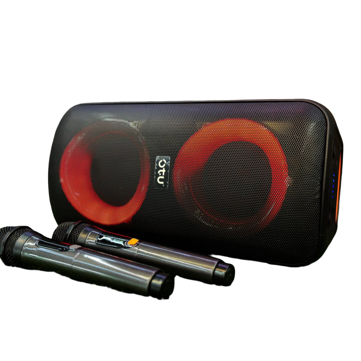 Φορητό Ασύρματο Ηχείο Bluetooth  4,5'' Με 2 Ασύρματα Μικρόφωνα OTU BS-11 - Image 2