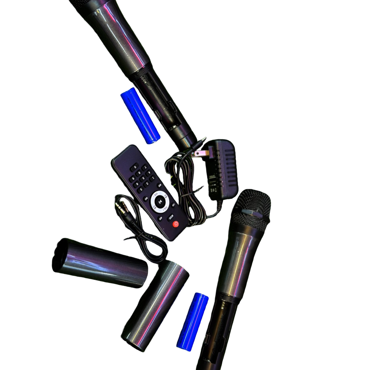 Φορητό Ασύρματο Ηχείο Bluetooth  4,5'' Με 2 Ασύρματα Μικρόφωνα OTU BS-11 - Image 5