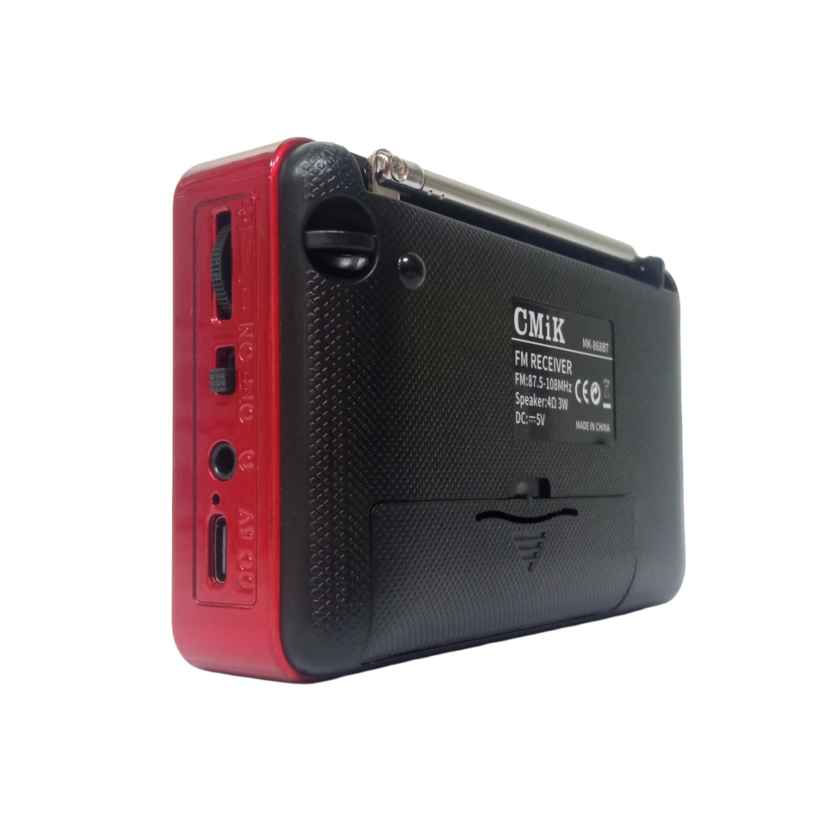 Φορητό Ραδιόφωνο USB & Micro USB CMiK MK-868BT - Image 3