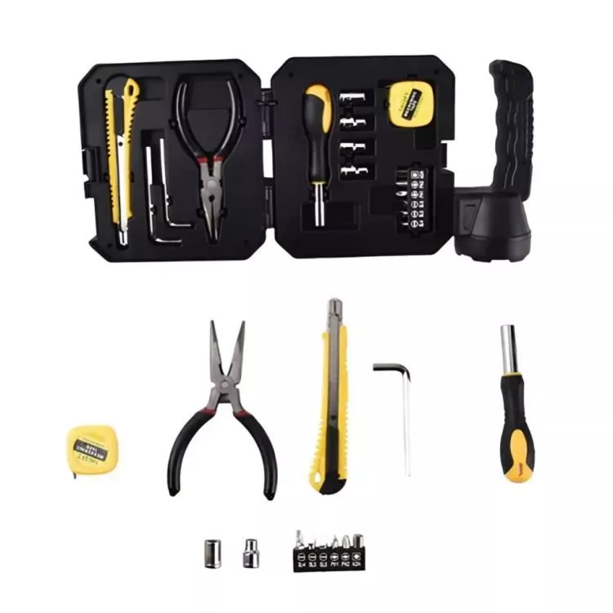 Φορητός Ηλιακός Φακός Με ΚΙΤ Εργαλείων & Power Bank PM-090 7739-L - Image 4