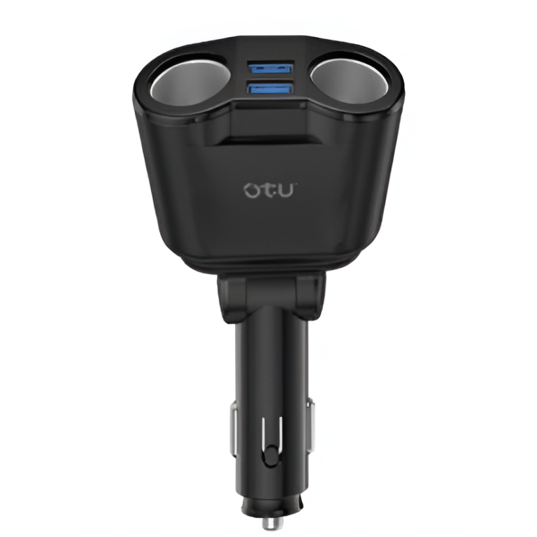 Φορτιστής Αυτοκινήτου 15W Με Διπλή Θύρα USB Για Αναπτήρα OTU C11
