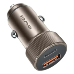 Φορτιστής Αυτοκινήτου PD33W Διπλής Θύρας USB-A & Type-C Awei C-857 - Image 5