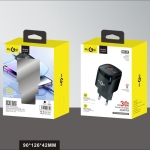 Φορτιστής Χωρίς Καλώδιο USB Και Type-C PD 30W Klgo PD-79