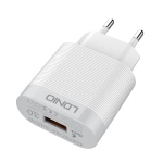 Φορτιστής με Θύρα USB-C QC 3.0 18W LDNIO A303Q Λευκό - Image 2