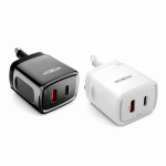 Φορτιστής PD 20W Με Διπλή Θύρα USB-A & USB-C Moxom MX-HC64