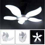 Φωτιστικό Πτυσσόμενο LED Οροφής 5 Πτερυγίων 80W σε Σχήμα Λουλουδιού - Image 2