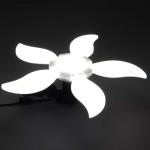 Φωτιστικό Πτυσσόμενο LED Οροφής 5 Πτερυγίων 80W σε Σχήμα Λουλουδιού - Image 6