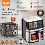 Φριτέζα Αέρος με Χωρητικότητα 8L Air fryer 1700W RAF R.5387 Μαύρο/Ασημί - Image 3